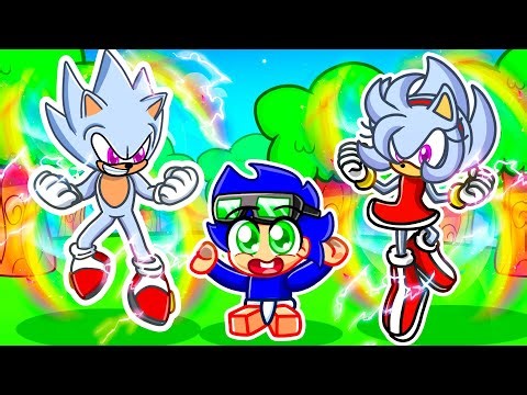 Adoptado por una FAMILIA de HYPER SONIC en Roblox SNAPCHAT!