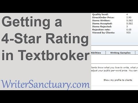 How to Reach 4 Stars in Textbroker the Right Way