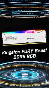 Kingston FURY Beast DDR5 RGB Game START! Sprint with all your strength ! 🌪 👉 kings.tn/BeastDDR5RGB #KingstonFURY #DRAM #BeastDDR5RGB | Kingston Technology