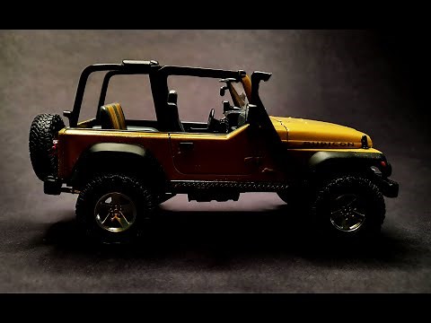 Model Build: Revell 1/25 Jeep Wrangler Rubicon
