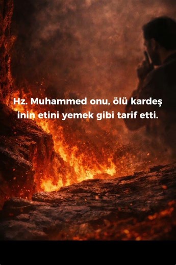 “Sadece Konuşarak Cehenneme Yaklaşıyor Olabilirsin…”