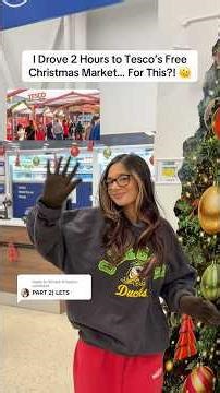 😱 TESCO CHRISTMAS MARKET GONE WRONG