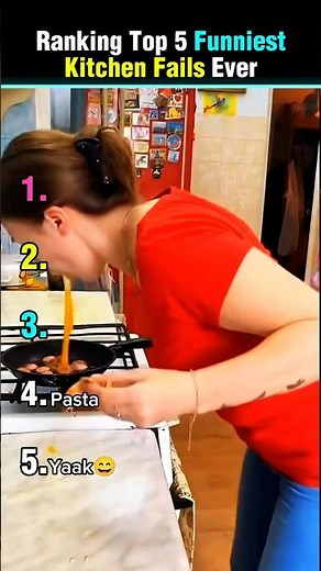 Ranking The Funniest Kitchen Fails Ever 🍳😂💖