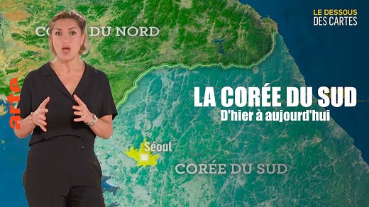 Le dessous des cartes - Corée du Sud : le "demi-pays" a trouvé sa voie - Regarder le documentaire complet
