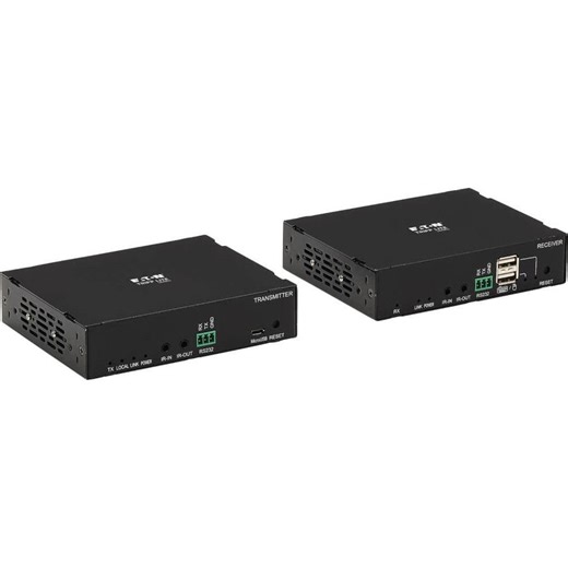 Eaton HDMI over Cat6 Extender Kit with Power over Cable - 4K 60Hz 4:4:4 328ft. 100m