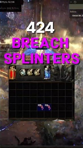 424 Breach Splinters #poe2 #pathofexile2
