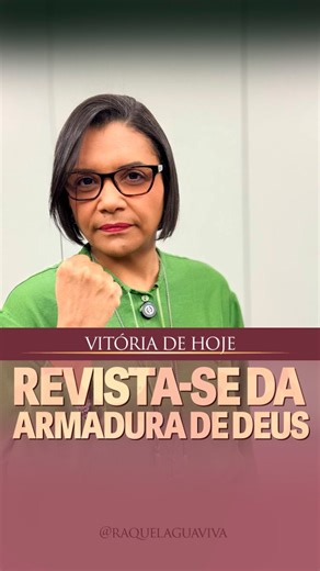 14K views · 614 reactions | Recebe a VITÓRIA DE HOJE e declare: Eu creio e tomo posse que a minha vitória virá! Um dia vitorioso para você! | Raquel Água Viva | Facebook