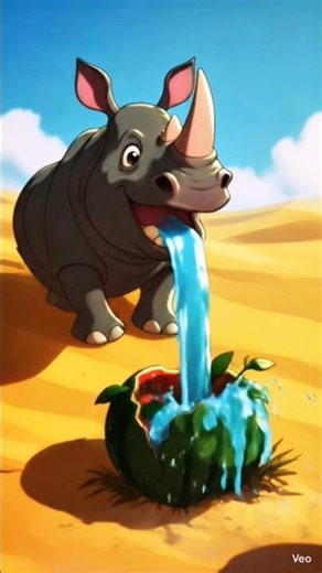 mahila bus se kela khakar registan me fek deti hai #animation #raino #shorts #cartoon #video #viral