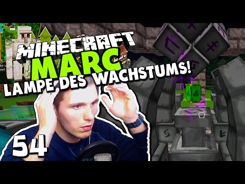 Minecraft MARC #54 ✪ LAMPE DES WACHSTUMS & EIN FOLGENSCHWERER FEHLER!