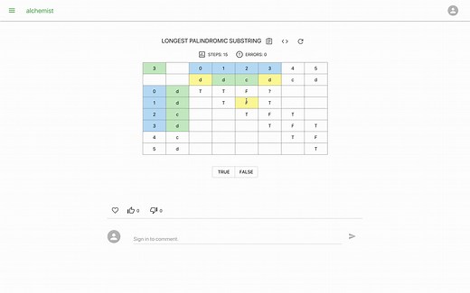最长回文子串 - 动态规划 Longest Palindromic Substring - Dynamic Programming