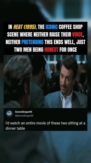 Iconic Coffee Shop Scene | Heat (1995)
