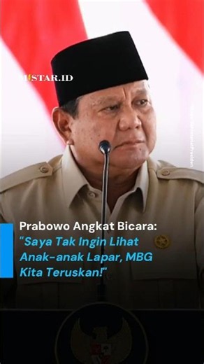 NATIONAL NEWS | PRABOWO ASSERTS MBG PROGRAM WILL CONTINUE