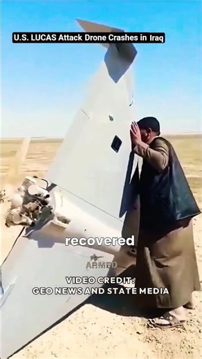 U.S. LUCAS Attack Drone Crashes in Iraq — What Brought It Down? #usdrone #usattacksiran #iranwar