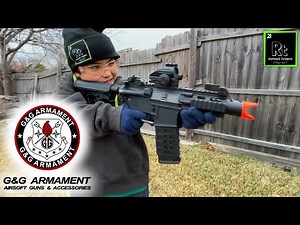 This $200 AEG Airsoft is the perfect size for small players