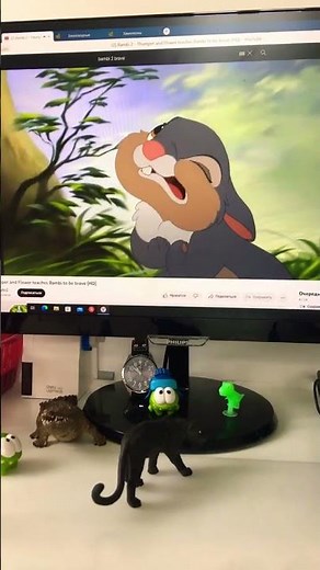 Bambi 2 – Thumper and Flower teaches Bambi to be brave (HD) 🦌🐇🦨🌳 🦁🤖