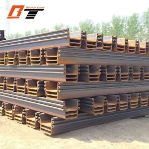 [Hot Item] Steel Sheet Pile Larssen U Type 606nk Retaining Walls Steel Sheet Pile
