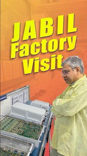 Interacted with the talented team of young engineers and technicians contributing to Jabil’s success