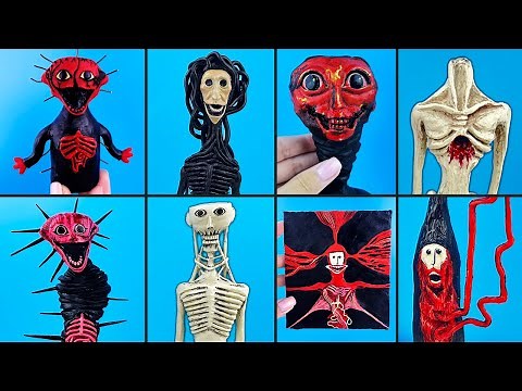 Making Doctor Nowhere Analog Horror Characters with Clay