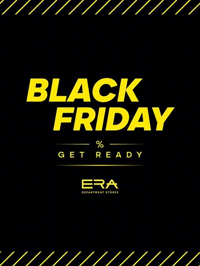 Black Friday is coming…​ Get ready for the biggest deals of the year at ERA.⚡​ #ERABlackFriday