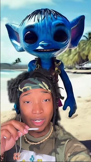 The first look at Stitch from the Live Action Lilo & Stitch Movie…
