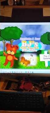 Bearsheba J. Bear BJ's Teddy Bear Club And Bible Stories DVD Menu Walkthrough!