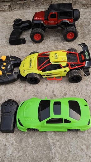 Big 3 Remote Control Racing Car Testing #toys #asmr #car #therctoy2m #shorts