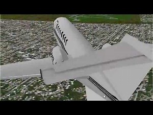 Microsoft Flight Simulator 98 | Lesson: ILS Approach with Procedure Turn: LearJet 45 |