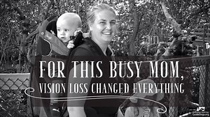 8.8K views · 193 reactions | As a busy mother of four young children, losing her vision wasn’t part of the plan for Britt LeBlanc-Simard. Enter Barker, full-time guide dog and part-time mother’s helper. Meet them both and watch their video. | Dogs Inc | Facebook