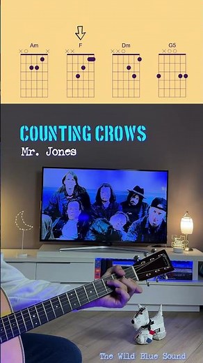 Mr. Jones - Counting Crows | Easy Guitar Tutorial 🎸