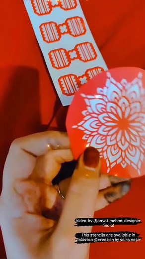 2.9K views · 104 reactions | 250 each only reuseable henna stencils 03112879796 #henna #reels #hennastencils #bestmehndi | Creation by Saira Nasir | Facebook