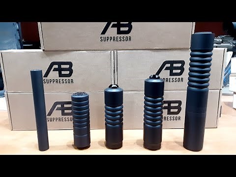 AB Suppressors Warthog v SilencerCo Saker556 ASR