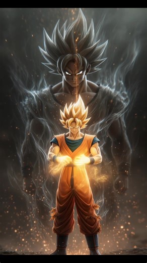 Son Goku Powered By Ai #fyp #foryou #follow #trend #anime