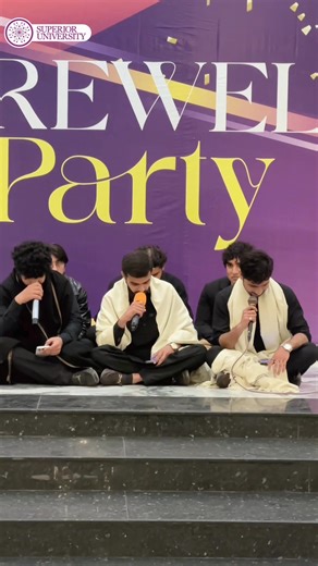 A memorable farewell to an unforgettable journey ✨ Farewell Party 2026 of the Departments of Computer Science, Information Technology, and Software Engineering — celebrating achievements, friendships, and new beginnings. 🎓💫 | Department of Computer Science - Superior University