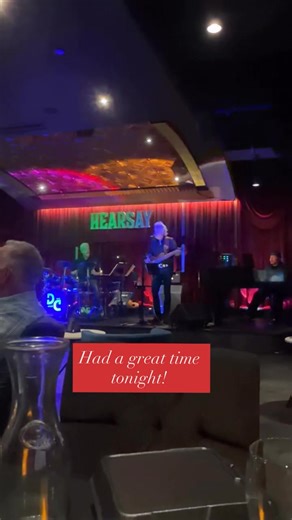 So much fun seeing Deep Cover at Hearsay! | Leanne Logan Rand