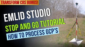 This is a tutorial on how to use the Emlid Studio Stop and Go utility for doing PPK processing on your GCP's. | Midsouth Drone Services