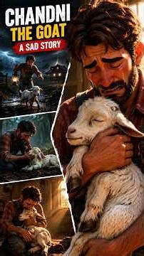 Chandni’s Last Goodbye 💔 #shorts #viralstory #goatstory