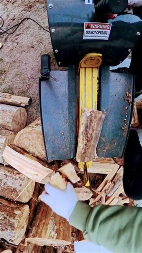 Kinetic 12T wood splitter Test
