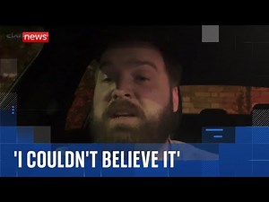 'Everybody was running': Sky News speaks to man who witnessed arrest of alleged attacker