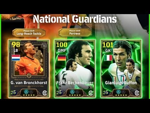 😲OP NATIONAL GUARDIANS PACK 😱 Efootball 2025!