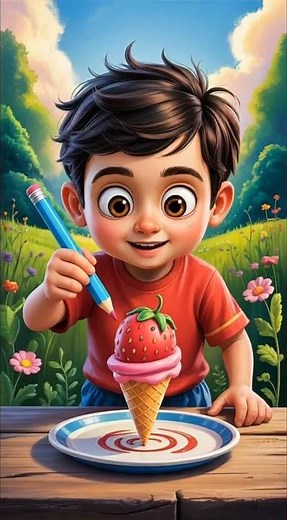 Max and the Magic Pencil | Animated Story #kids