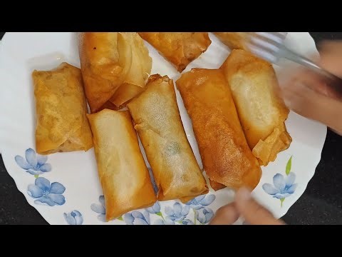 Chicken Spring Roll | Easy Spring Roll Recipe