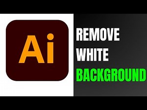 How to REMOVE White Background in Illustrator