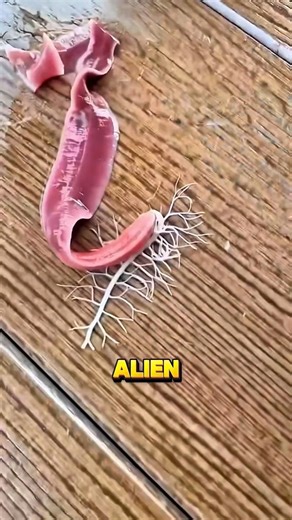 Worm That Shoots a Sticky Web