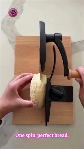 RETRO REWIND BREAD CUTTER — cassette-style machine slices perfectly every time #IngeniousDesign