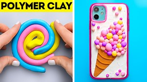 57K views · 448 reactions | Ice cream phone case | fantastic accessories for your phone with polymer clay, resin and glue: | 5-Minute Recycle | Facebook