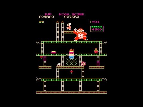 Donkey King [Arcade Longplay] (1981)