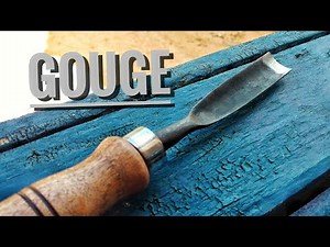 Blacksmithing - Making a Gouge Wood