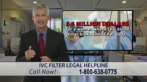 IVC Filter Helpline TV Spot, 'Defective Designs'