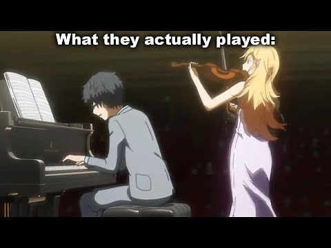 They Animated the Piano Correctly!? (Your Lie in April)