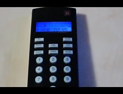 Universal-Fernbedienung einstellen - Anleitung